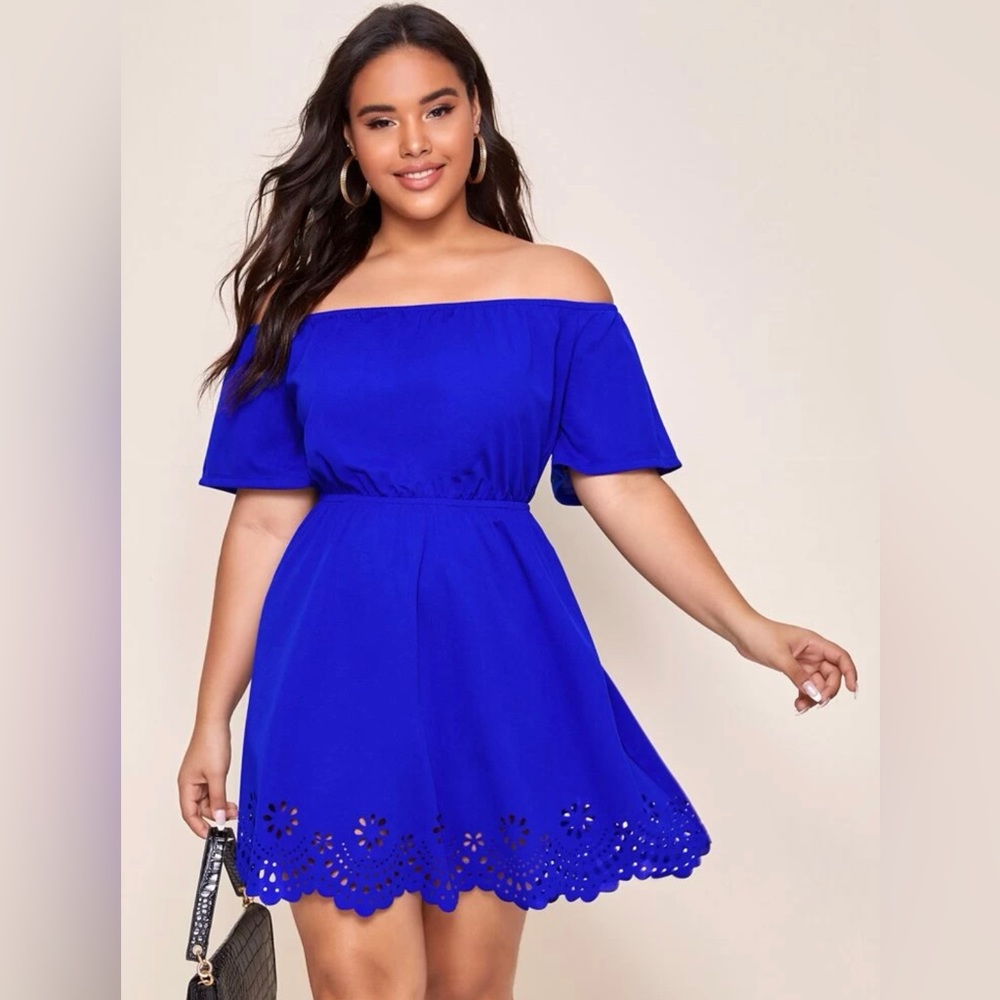 NWOT Off-Shoulder Mini Dress